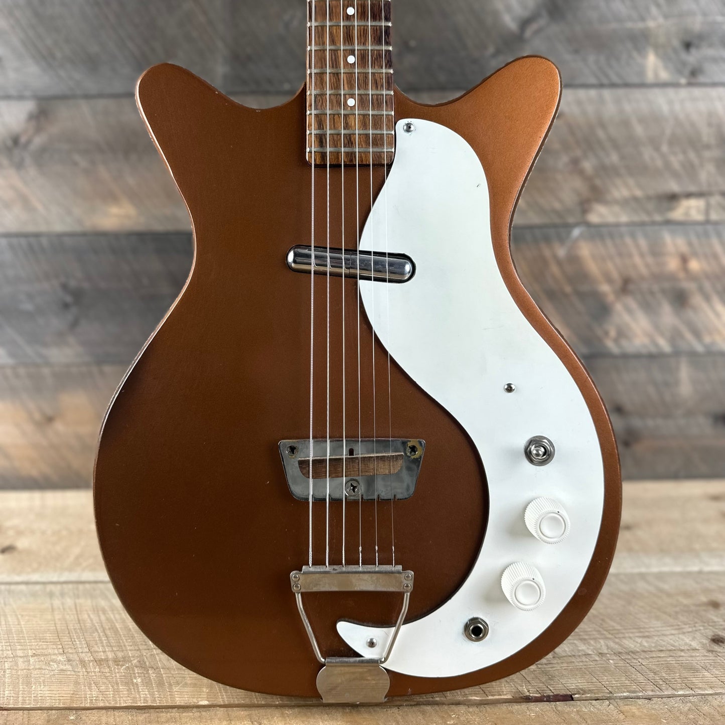 Vintage 1960's Danelectro 3012 DC-1 Shorthorn - Copper