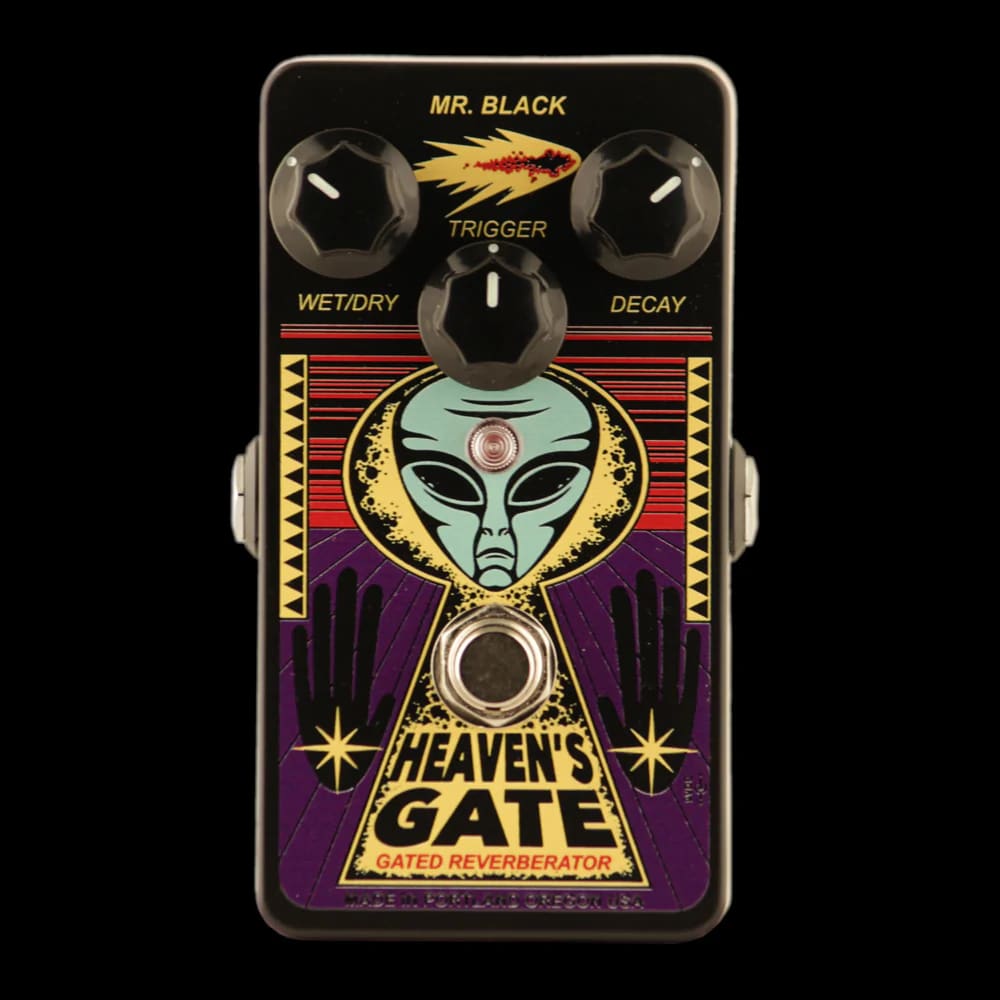 Mr. Black Heaven's Gate Reverb Pedal