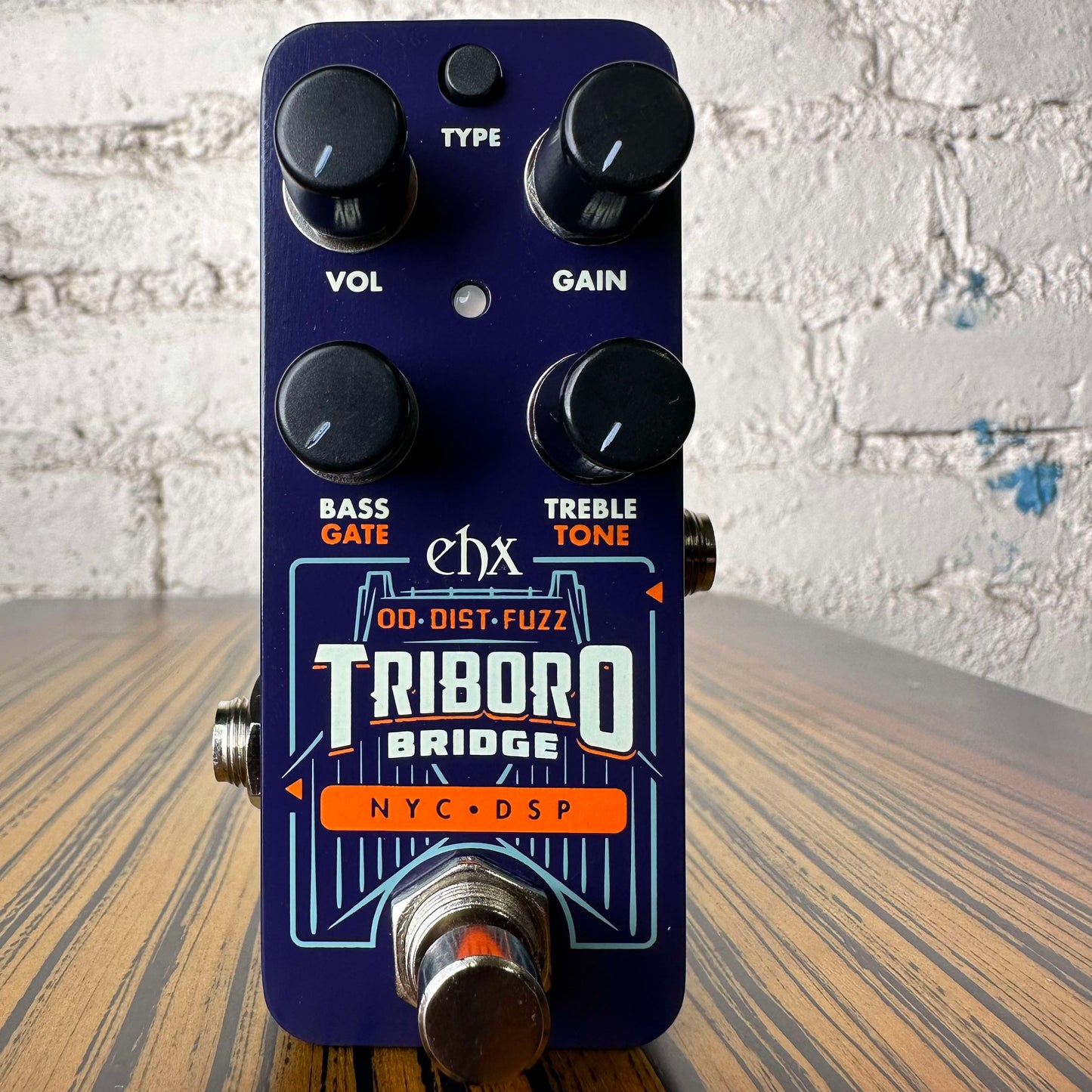 Used Electro-Harmonix Pico Triboro Bridge Overdrive / Distortion / Fuzz 2023 - Present - Navy