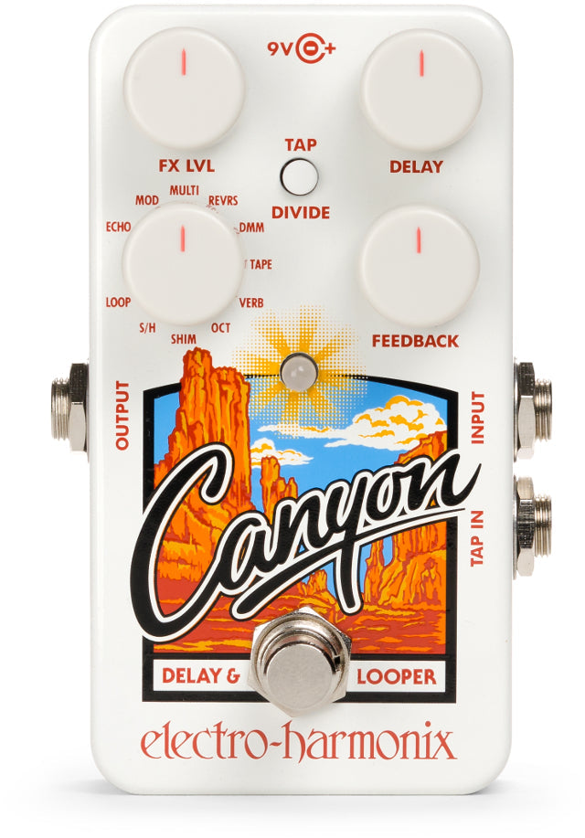 Electro-Harmonix Canyon Delay Looper Pedal