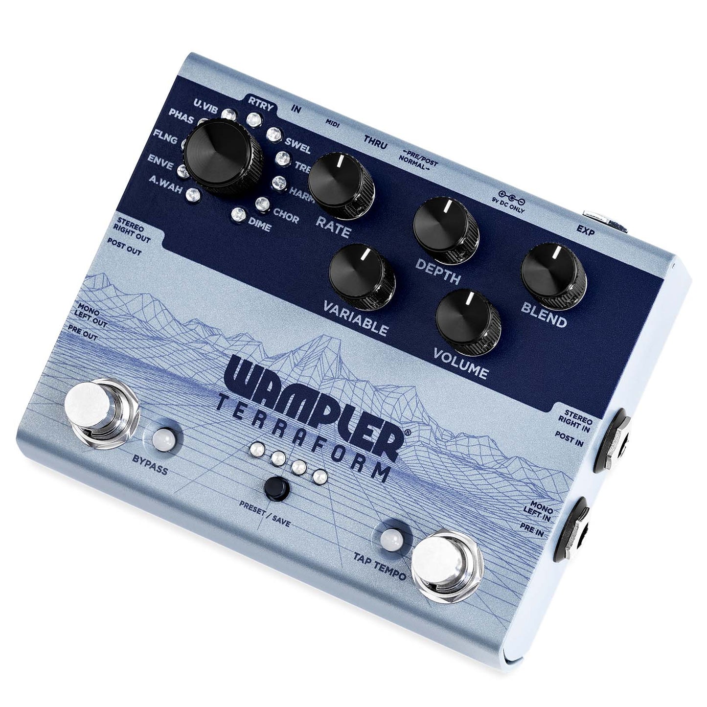 Wampler Terraform Modulation Multi Effect Pedal