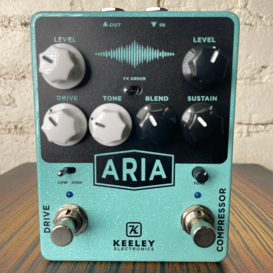 Keeley Aria Compressor/Overdrive like new inbox