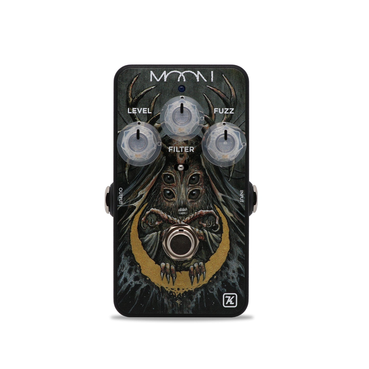 Keeley Buck Moon Op Amp Fuzz Pedal With Custom Art by Timbul Cahyono