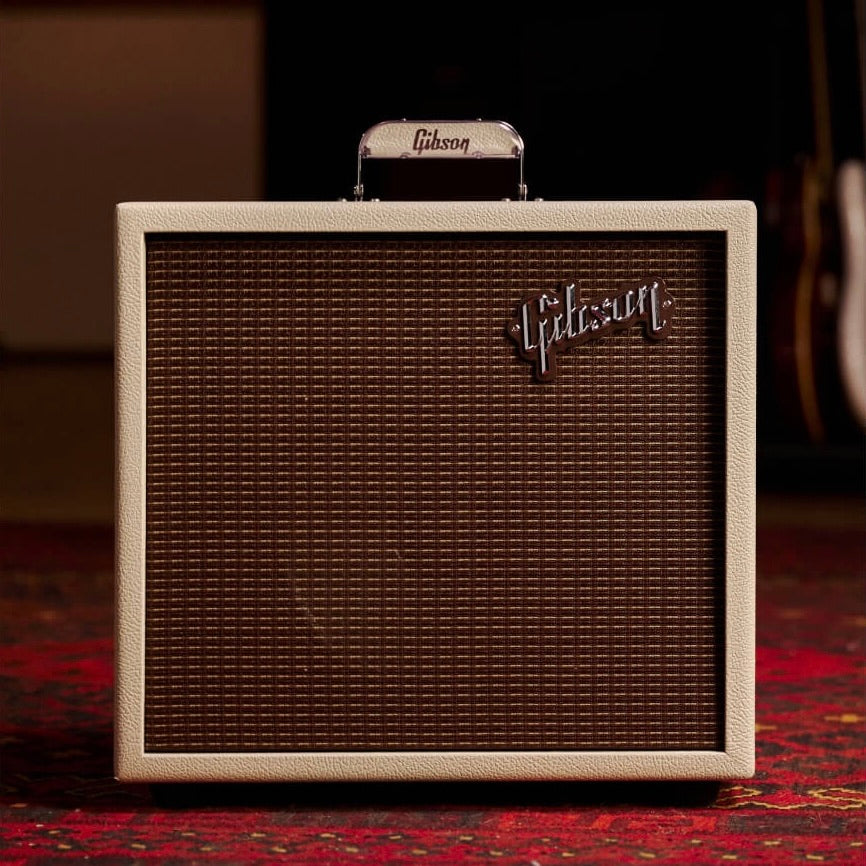 Gibson Falcon 5 - 1x10 Combo Amplifier - Cream Bronco Tolex Oxblood Grille