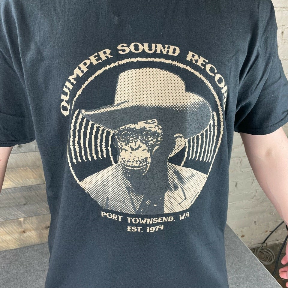 Monk Williams Quimper Sound Records T-Shirt - Large