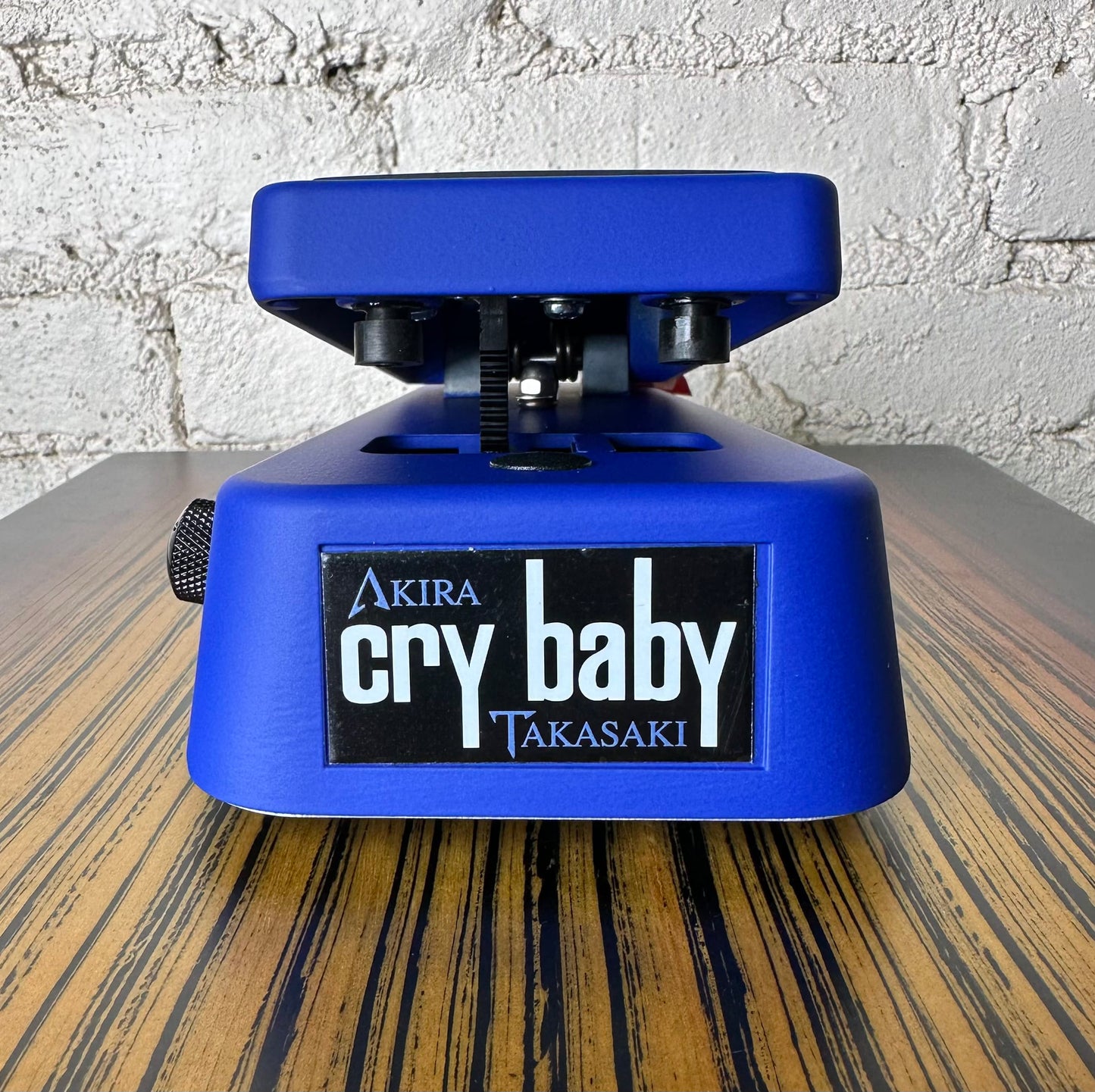 Used Dunlop AT95 Akira Takasaki Signature Cry Baby Fuzz Wah 2023 - Present - Blue