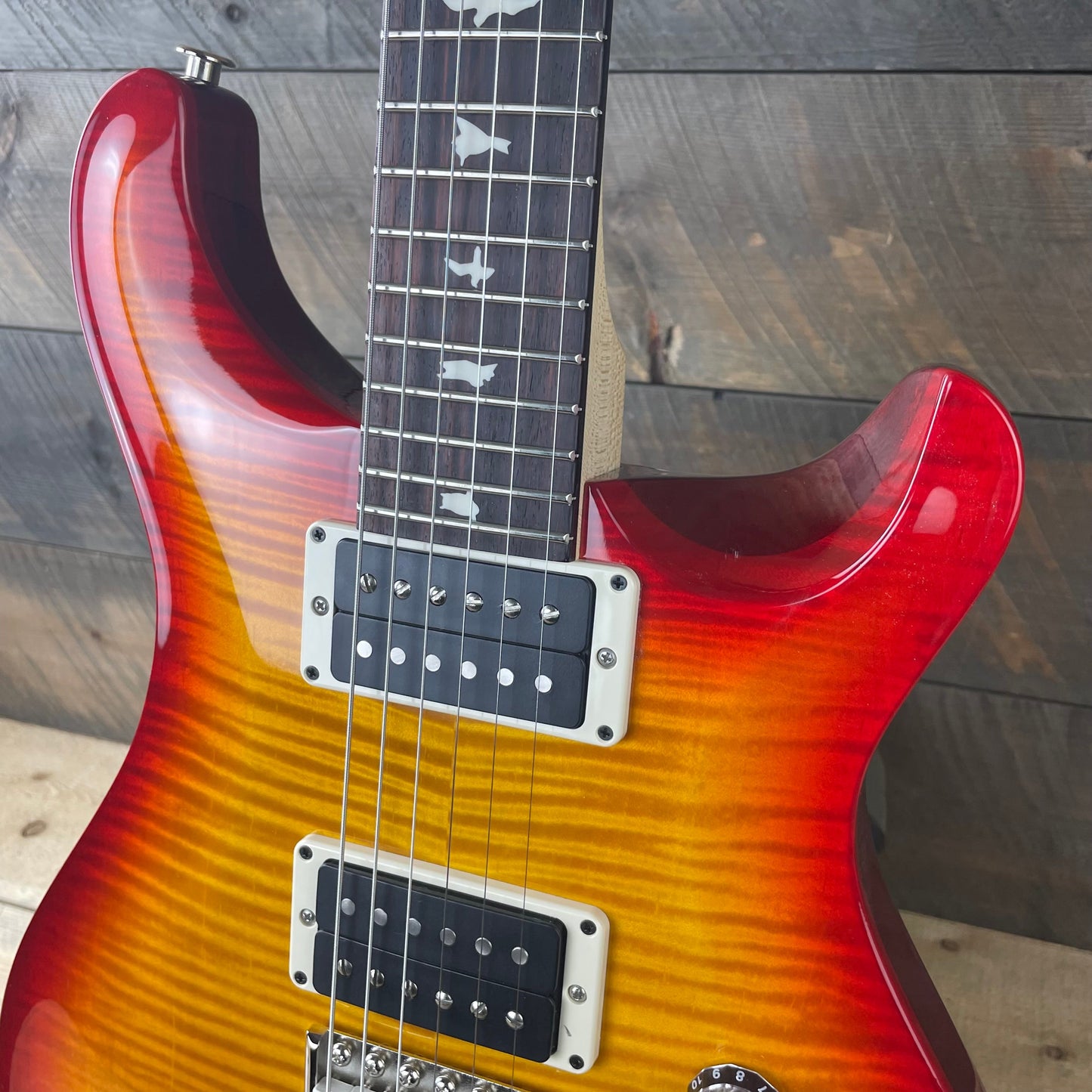 Floor Model PRS CE 24 Custom Color - Cherry Wrap Burst 360854