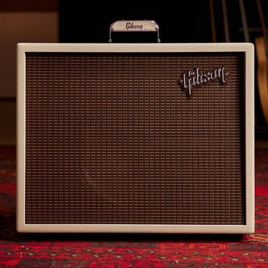 Gibson Falcon 20 - 1x12 Combo Amplifier - Cream Bronco Tolex Oxblood Grille