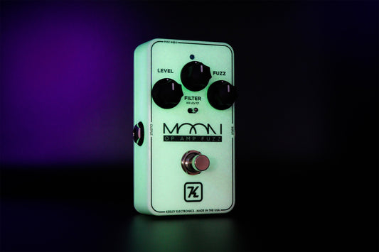 Keeley Moon "Glow in the Dark" Op-Amp Fuzz Pedal