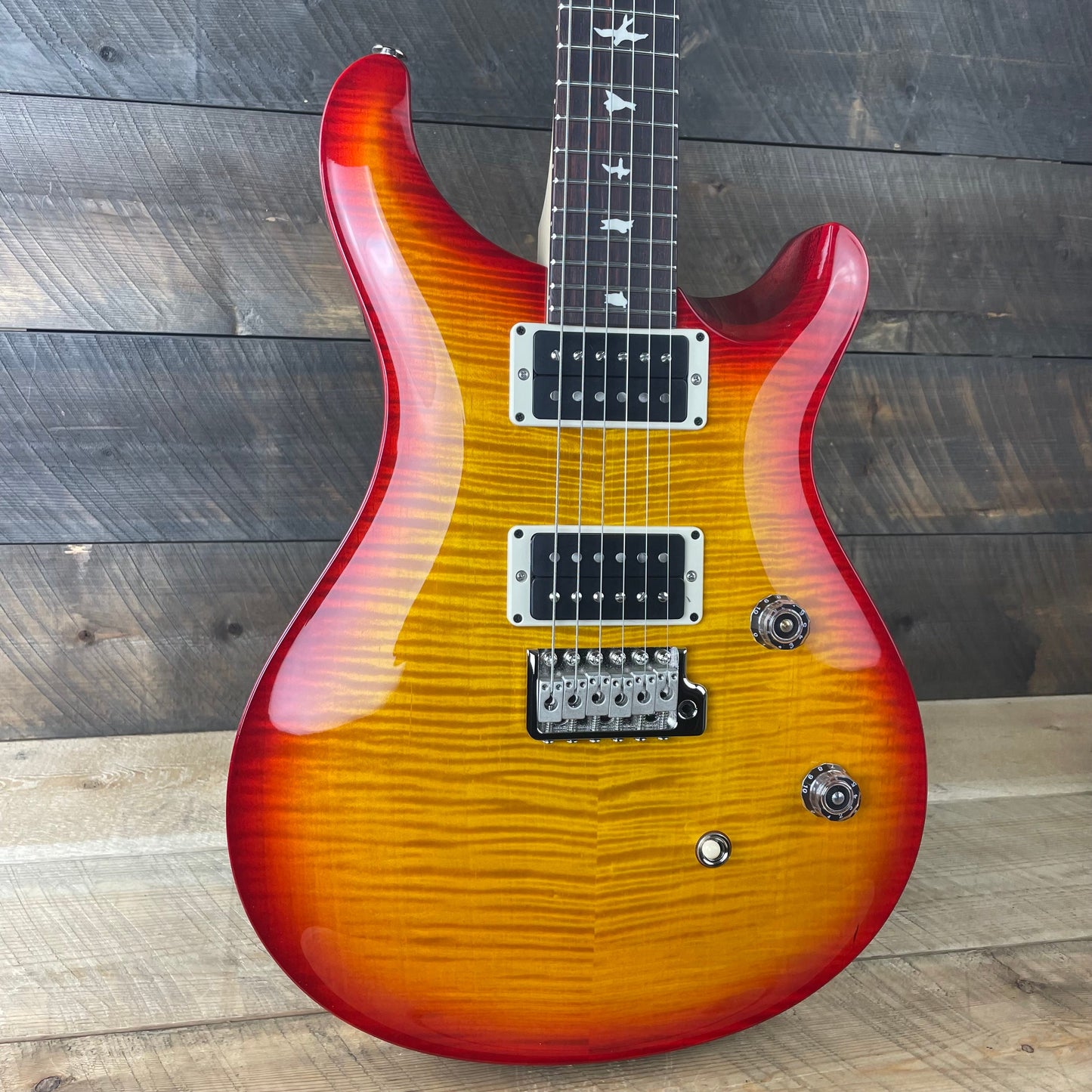 Floor Model PRS CE 24 Custom Color - Cherry Wrap Burst 360854