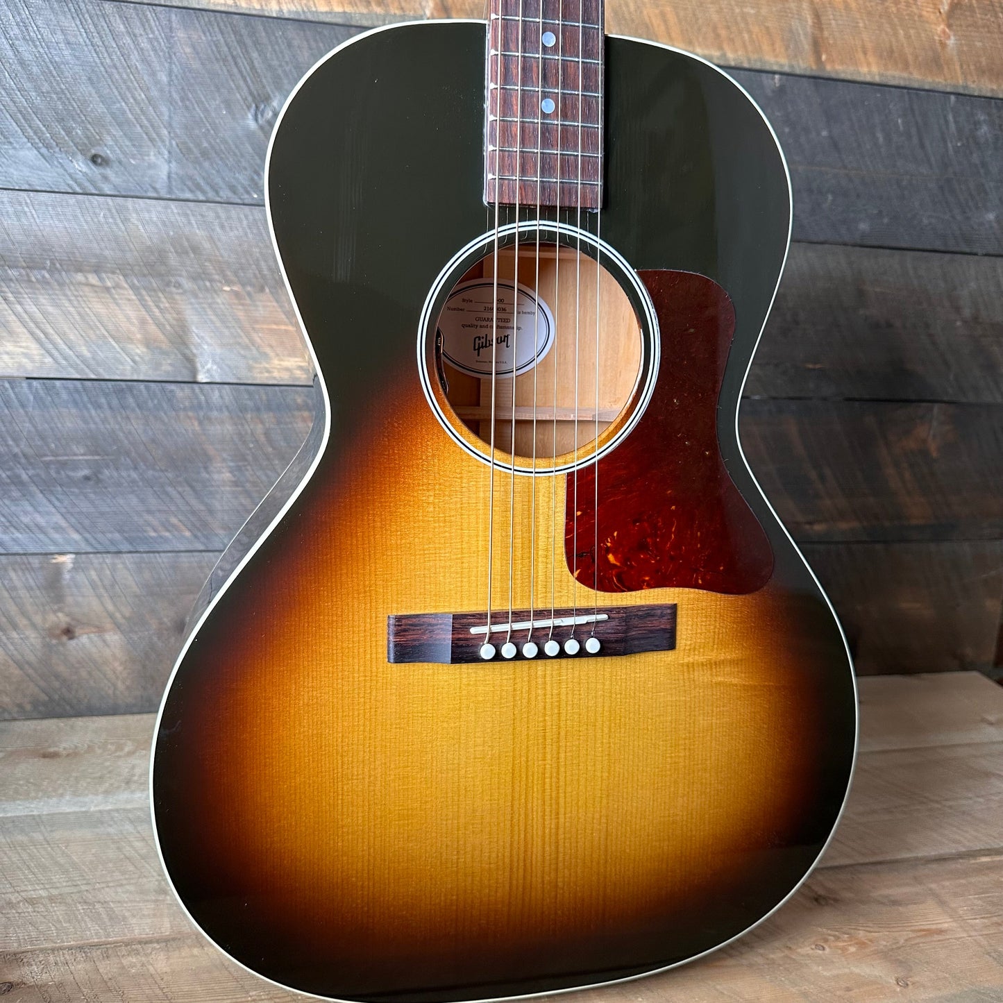 Gibson L-00 Standard Acoustic-Electric Guitar - Vintage Sunburst 21603036 Shop Display