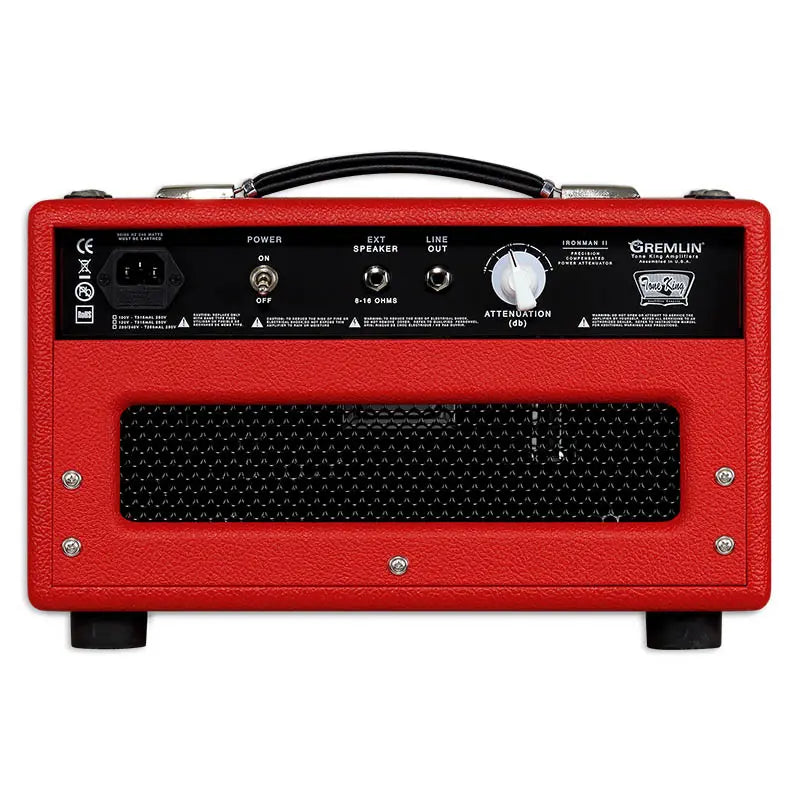 Tone King Gremlin All Tube 5 Watt Head Red Tolex