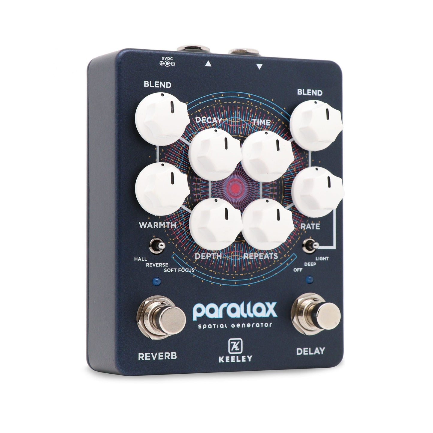 Keeley Parallax Spatial Generator Delay Vibrato Pedal