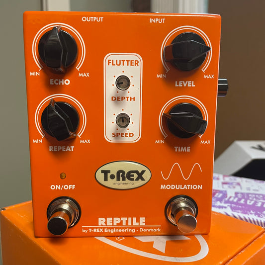 T-Rex Reptile Delay 2000s - Orange NOS