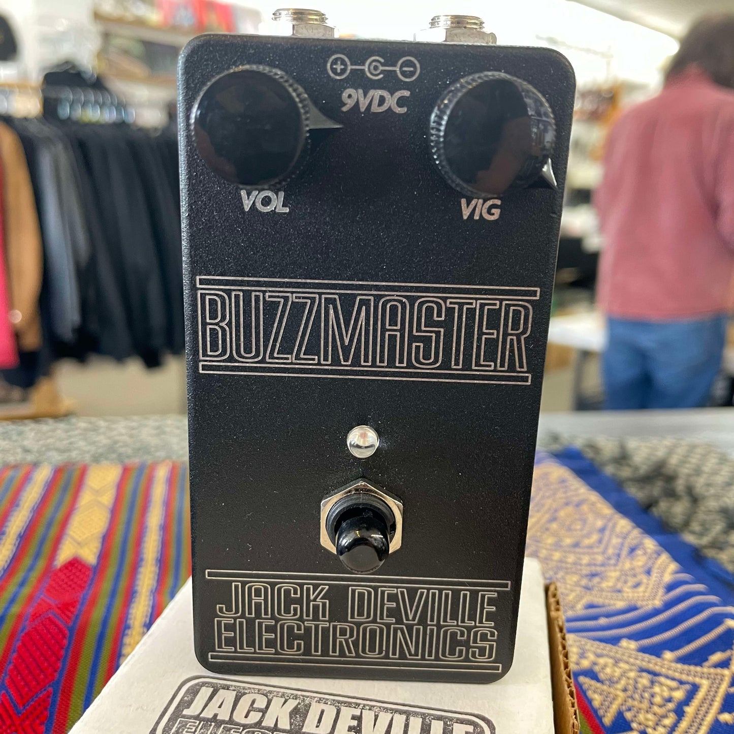 Jack DeVille BuzzMaster -MR. Black Germanium Fuzz