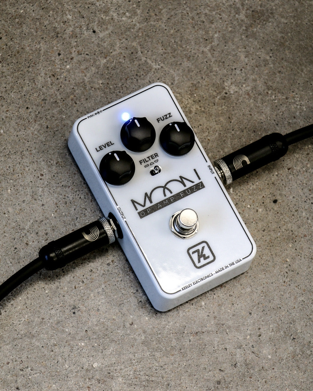 Keeley Moon "Glow in the Dark" Op-Amp Fuzz Pedal