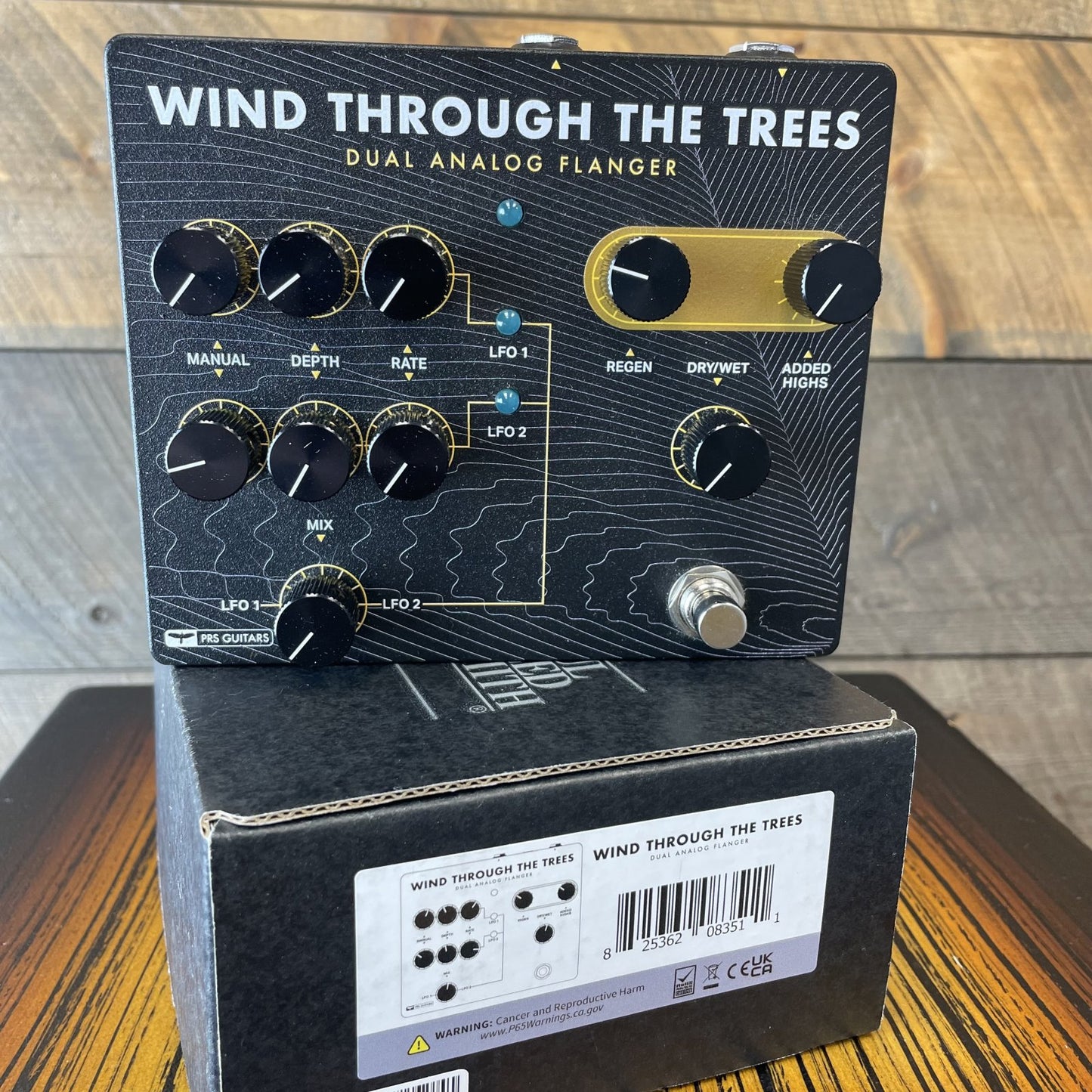 PRS Wind Through The Trees Dual Flanger Pedal