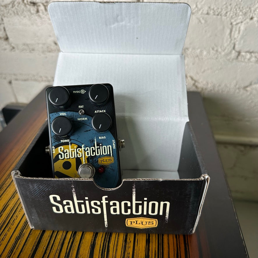 Used Electro-Harmonix Satisfaction Plus Fuzz 2023 - Present - Black / Blue Graphic