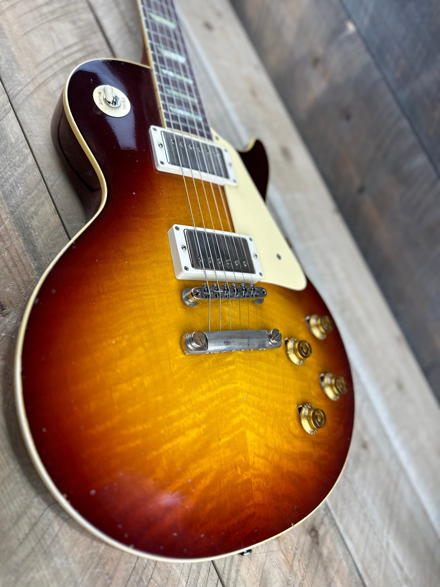 Gibson Custom Shop M2M Murphy Lab 1959 Les Paul Standard Lightly Aged 8.2lbs!! - Dark Burst BOTB 94697