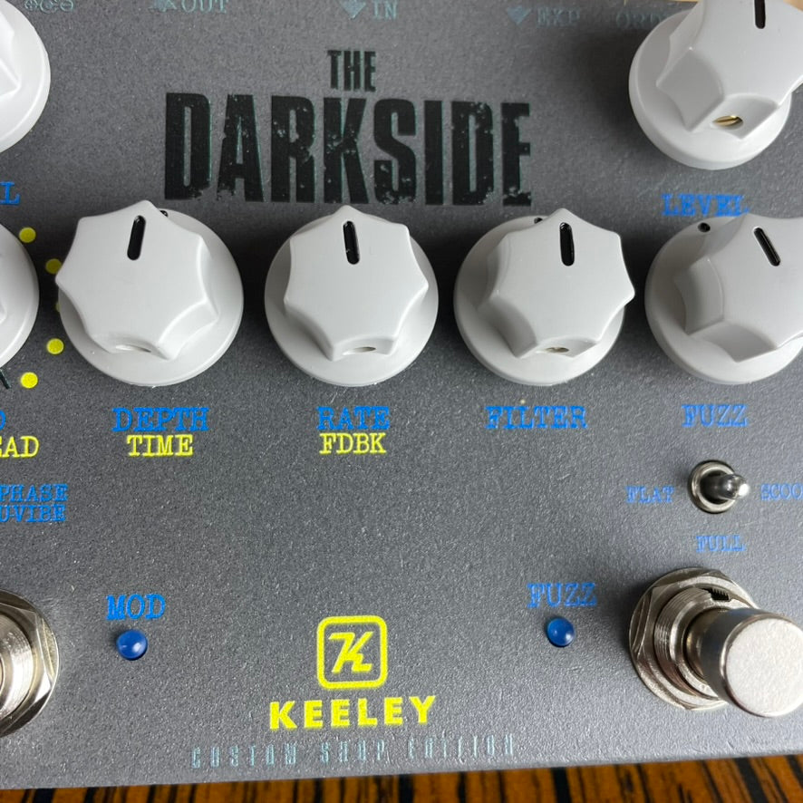 Keeley Dark Side Pedal - The Darkside Dark Night Custom Colorway