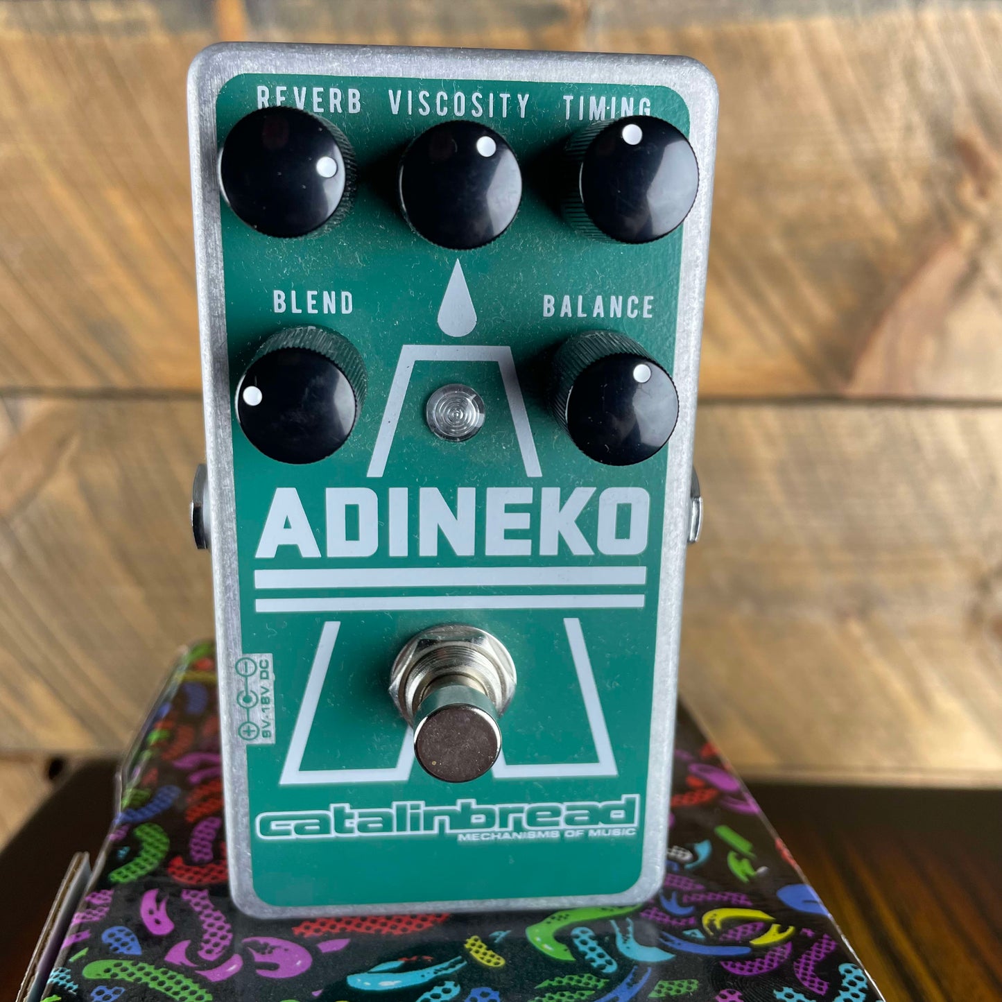 Catalinbread Adineko Oil Can Delay 2010s - Green Like New in Box