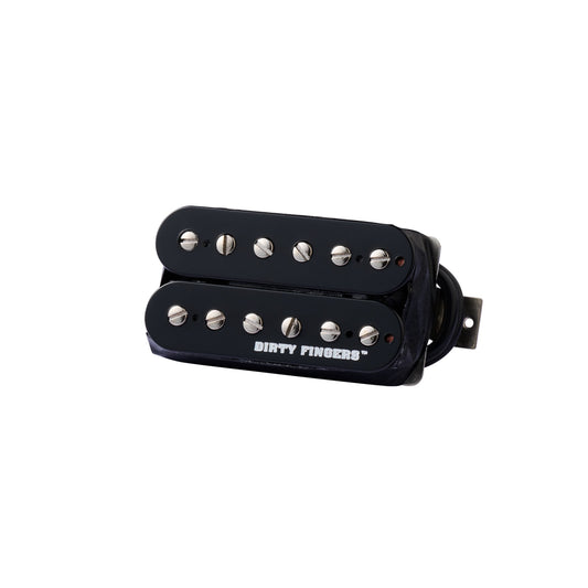 Gibson Dirty Fingers Quick Connect Treble Pickup (Treble, Double Black, Quick Connect 4-Conductor, Potted, Ceramic, 15K)