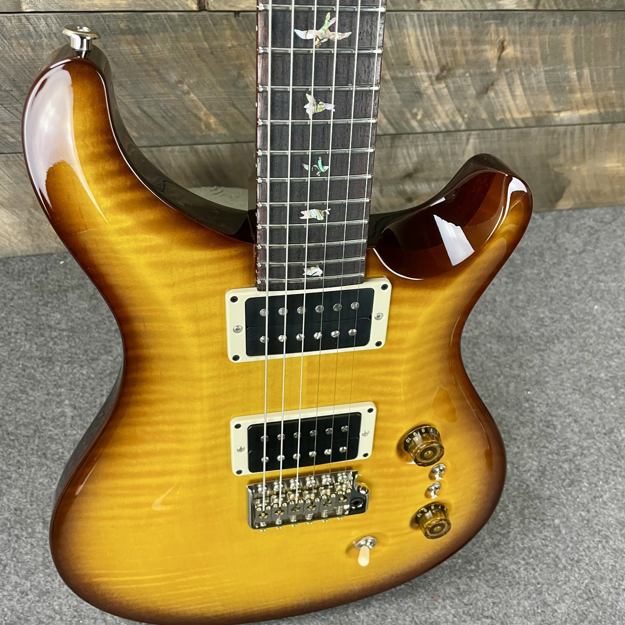 PRS 35th Anniversary Custom 24 Custom Color - Tobacco Wrap Burst 333231