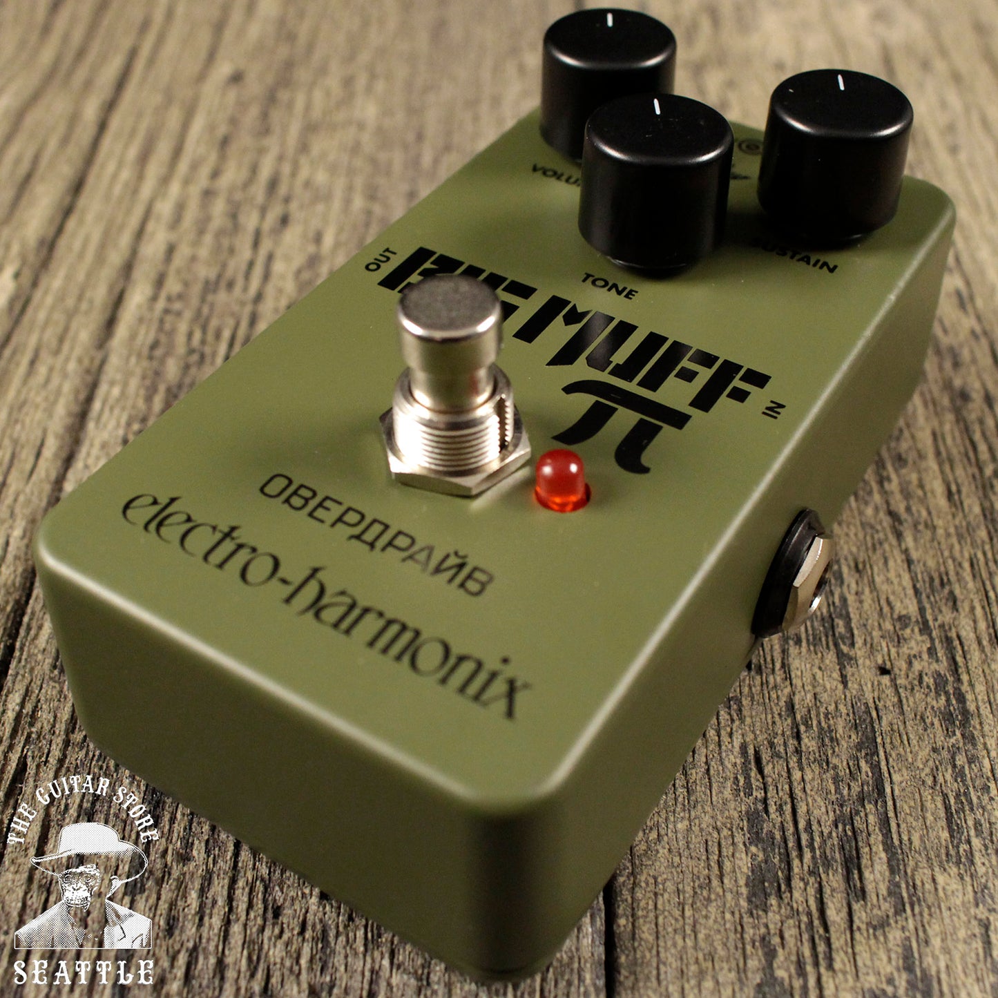 Electro-Harmonix Nano Green Russian Big Muff Pi Distortion Pedal