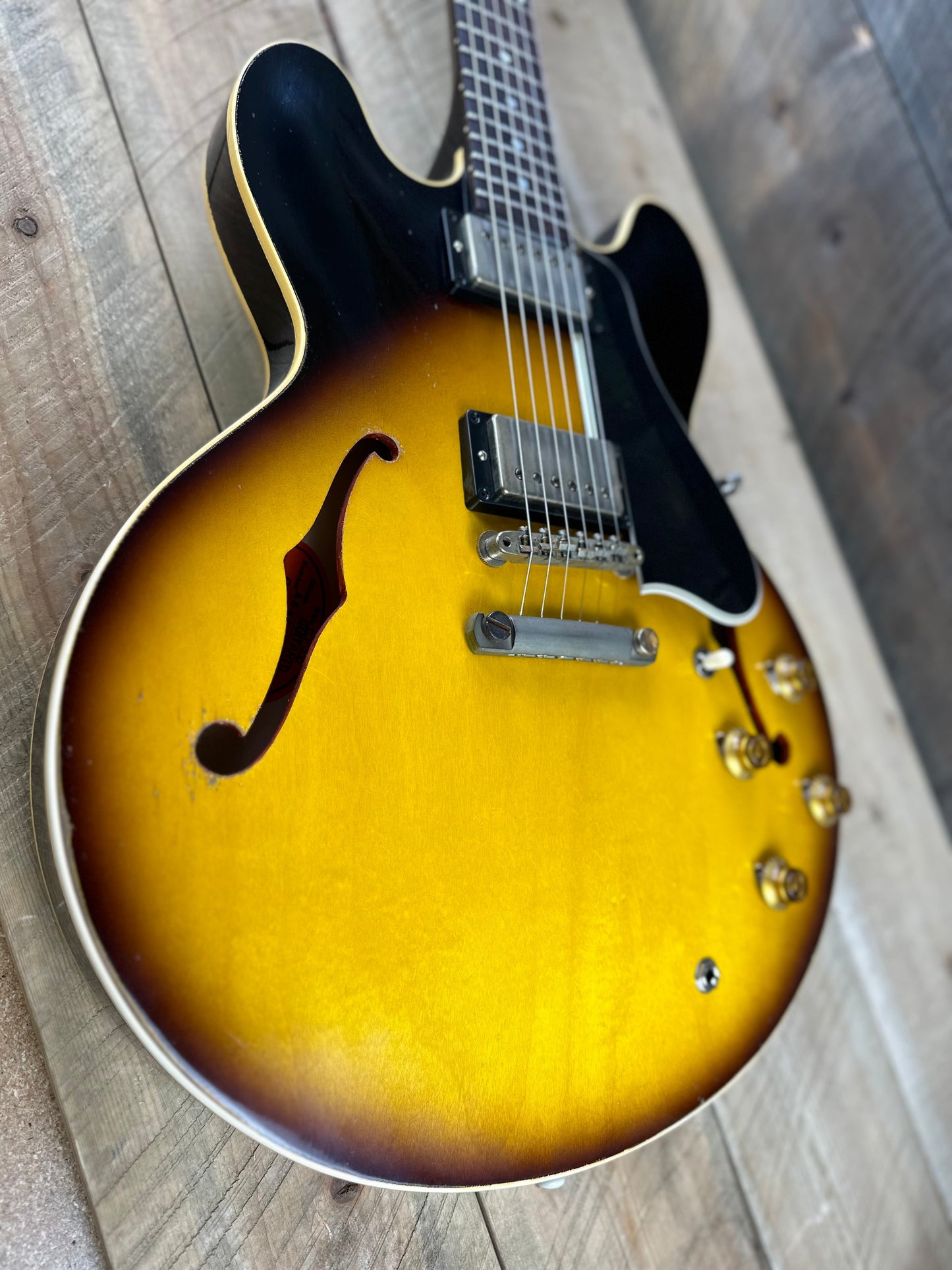 Gibson Custom Shop Murphy Lab 1958 ES-335 Heavy Aged - Tobacco Burst A840330