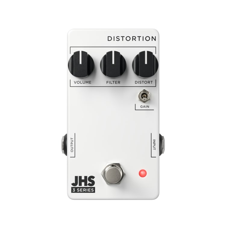 JHS 3 Series Distortion Pedal shop Display