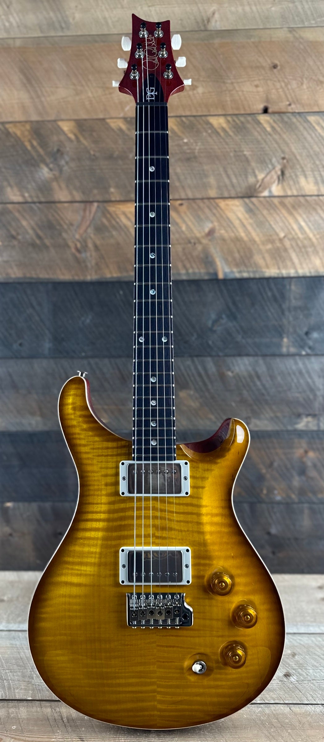 PRS DGT  (David Grissom Trem) W/Moons - McCarty Sunburst 390975