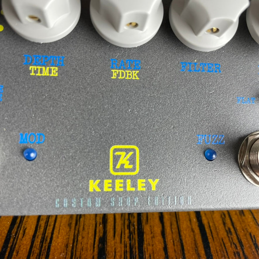 Keeley Dark Side Pedal - The Darkside Dark Night Custom Colorway