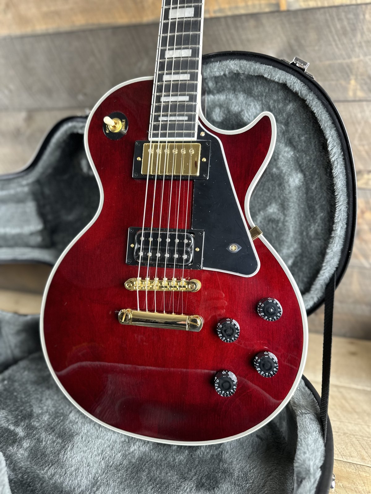 Jerry Cantrell "Wino" Les Paul Custom - Dark Wine Red