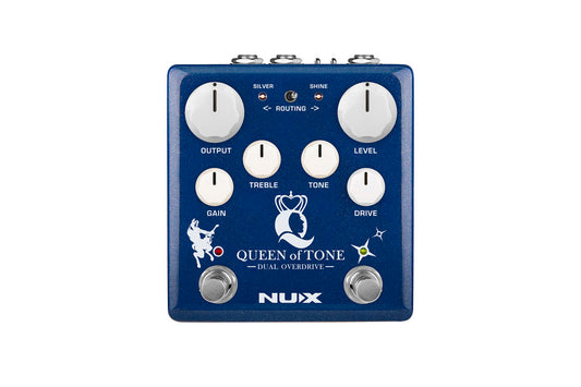 Nux Verdugo Series NDO-6 Queen of Tone Dual Overdrive Pedal