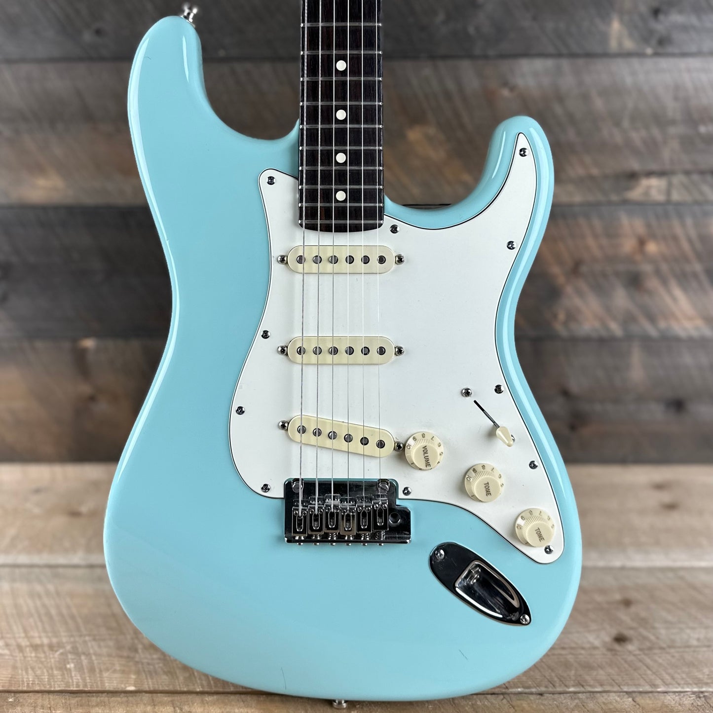 Used 2019 Fender Limited Edition American Professional Stratocaster with Rosewood Neck - Daphne Blue W/OHSC