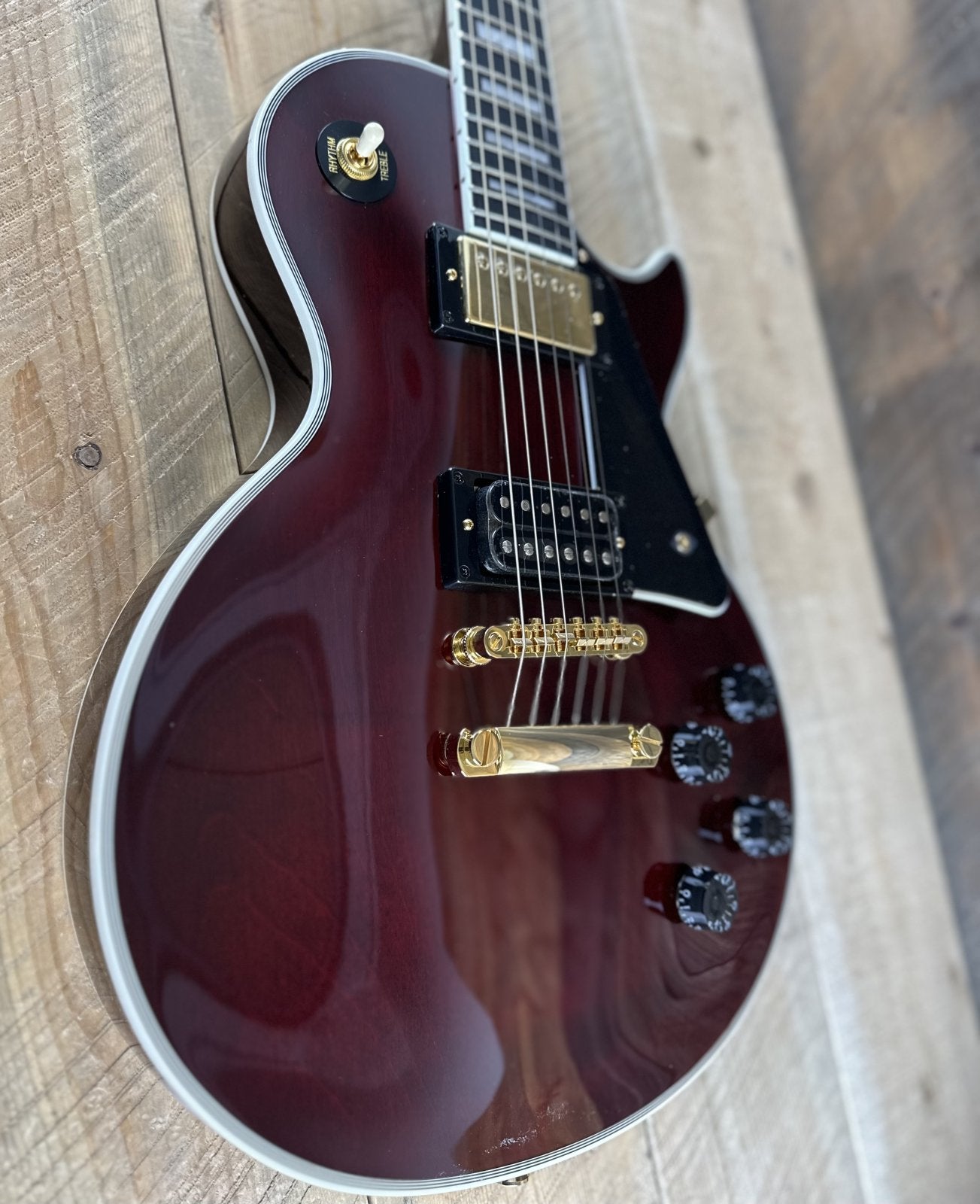 Jerry Cantrell "Wino" Les Paul Custom - Dark Wine Red