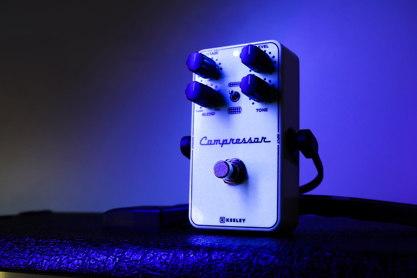 Used Keeley Glow in the Dark Compressor Plus Pedal