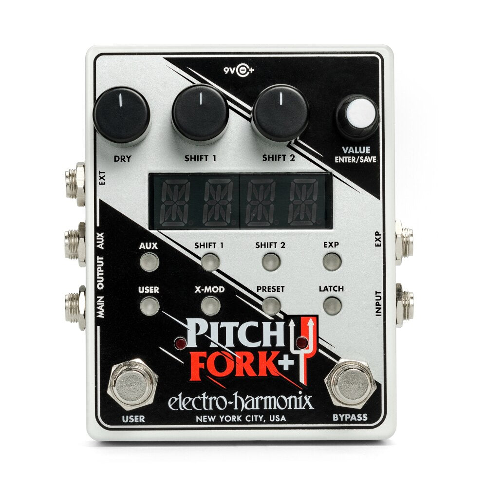 Electro-Harmonix Pitch Fork+ Polyphonic Pitch Shifter Harmony Pedal