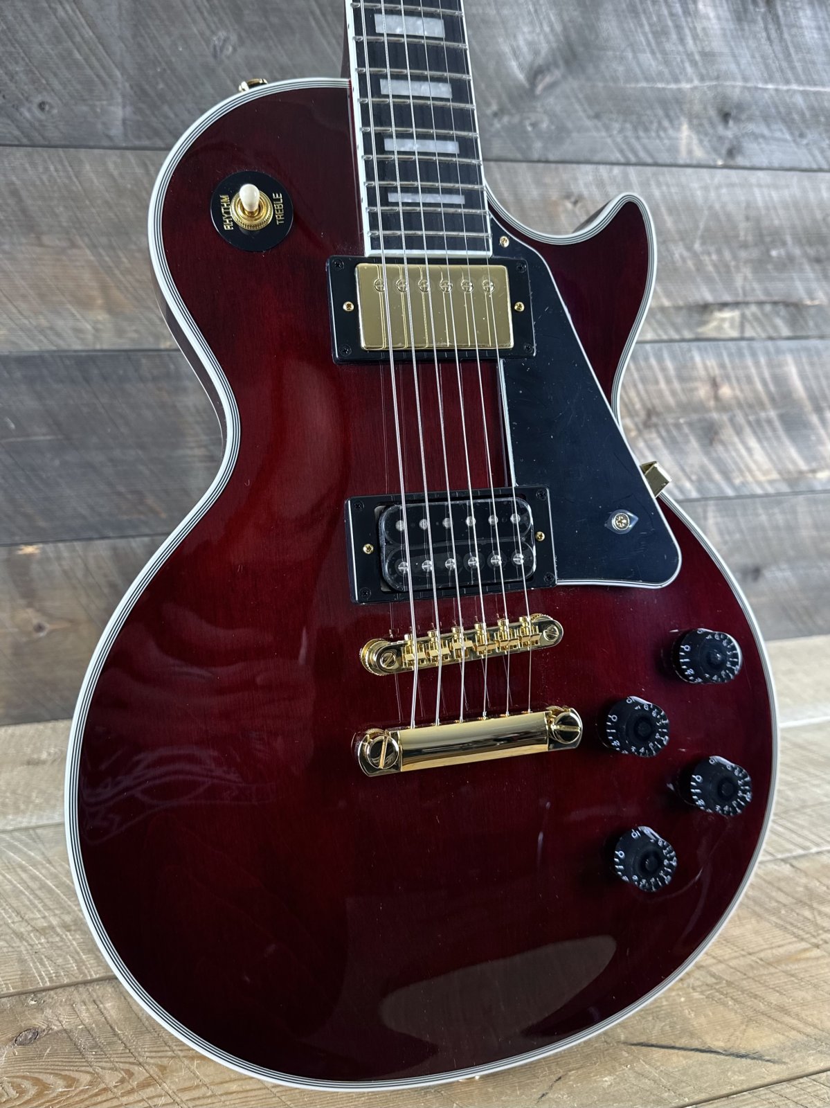 Jerry Cantrell "Wino" Les Paul Custom - Dark Wine Red