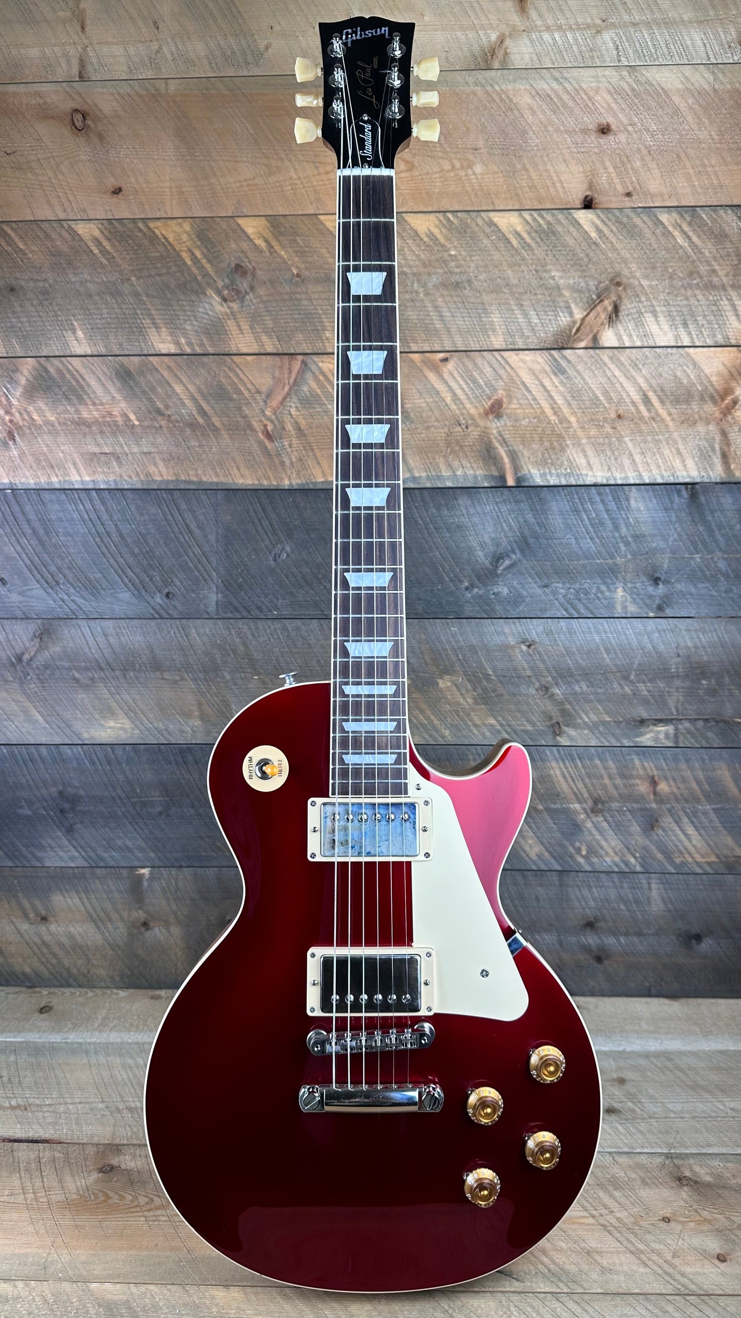 Used Gibson Les Paul Standard 50's Plain Top - Sparkling Burgundy Top 222930265