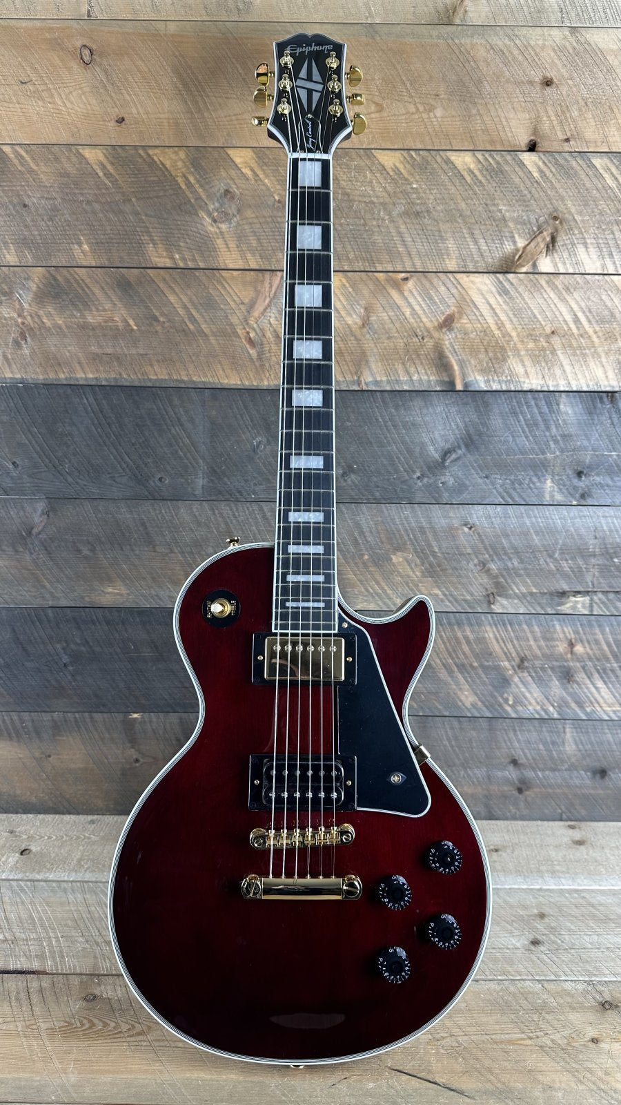 Jerry Cantrell "Wino" Les Paul Custom - Dark Wine Red