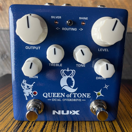 NuX NDO-6 Queen of Tone Dual Overdrive 2022 - Present - Blue