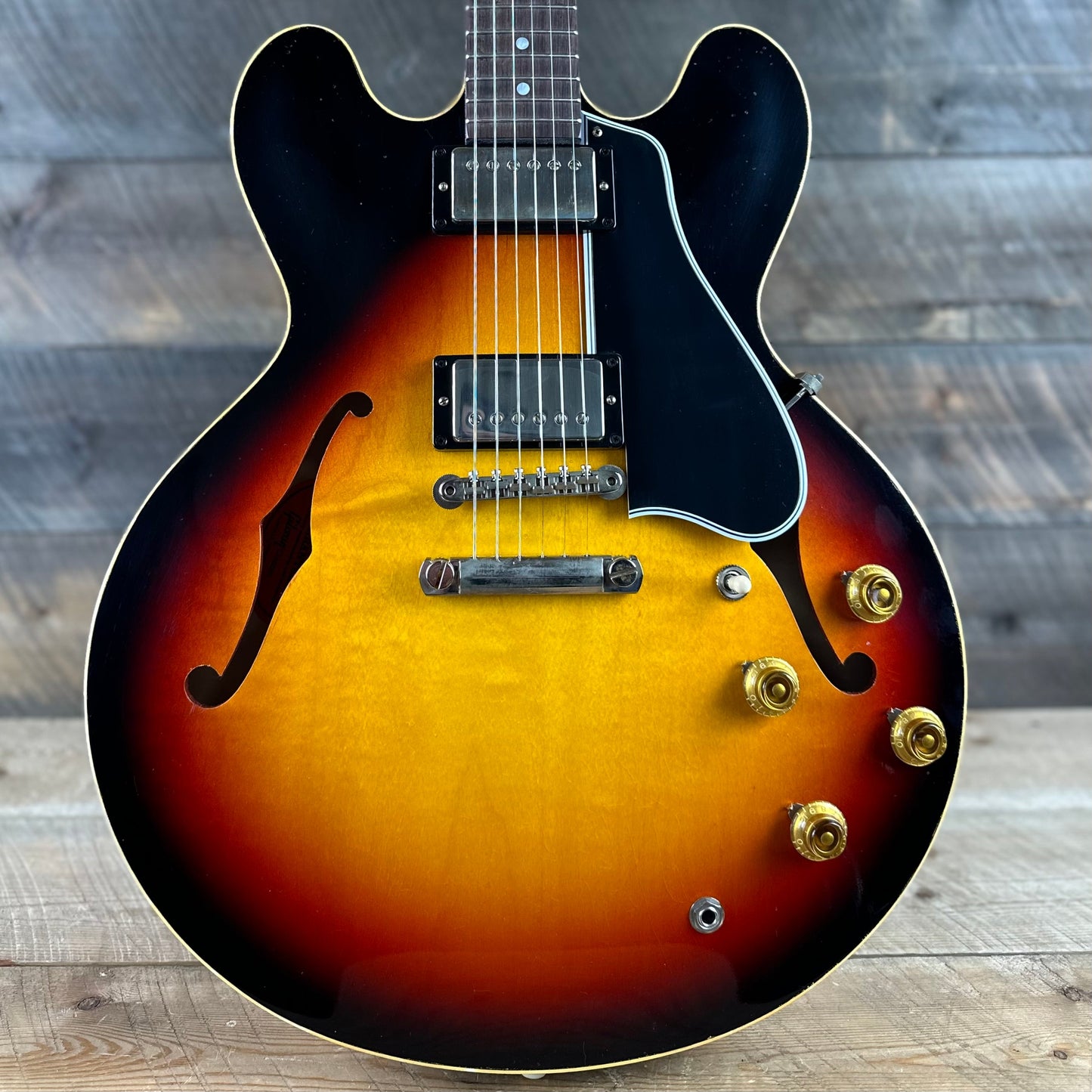 Gibson Custom Shop Murphy Lab 1958 ES-335 Light Aged - Tri-Burst A840239