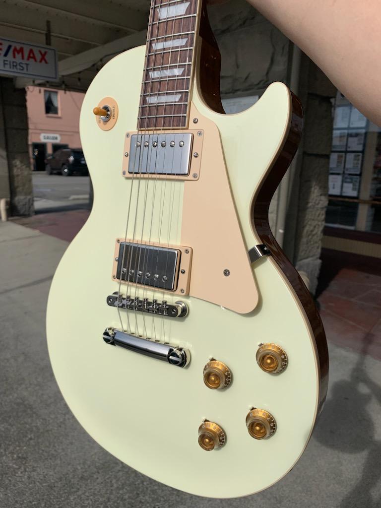 Gibson Les Paul Standard 50's Plain Top Custom Color - Classic White Top 219530126