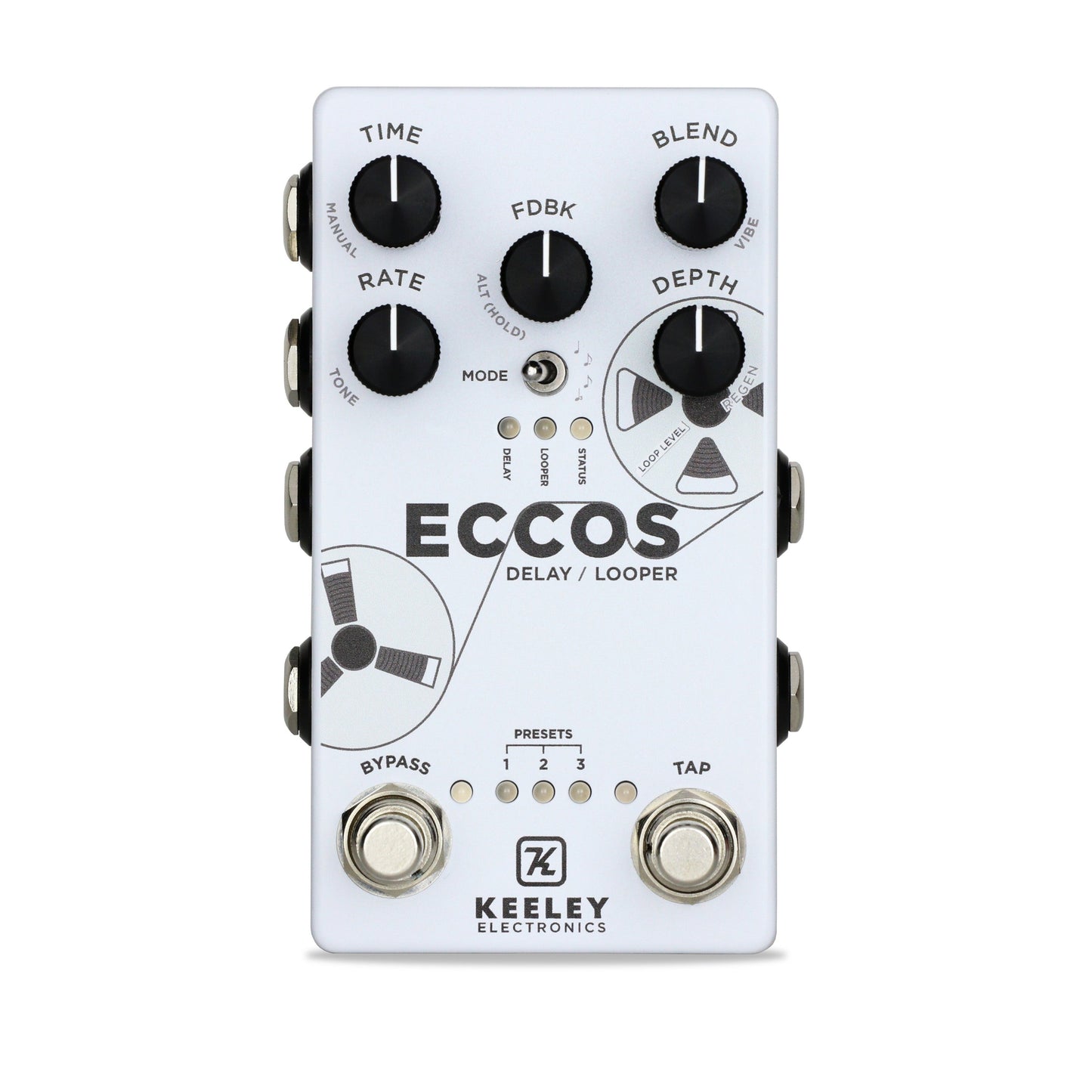 Keeley ECCOS Modulated Delay Looper Pedal