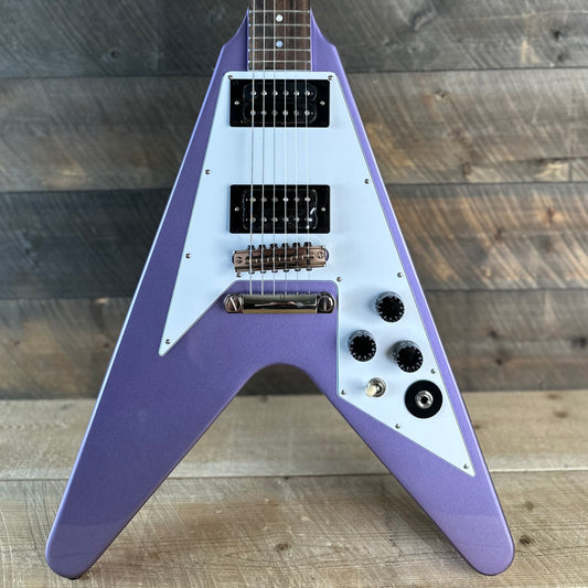 Epiphone Kirk Hammett 1979 Flying V - Purple Metallic 240215253721GC