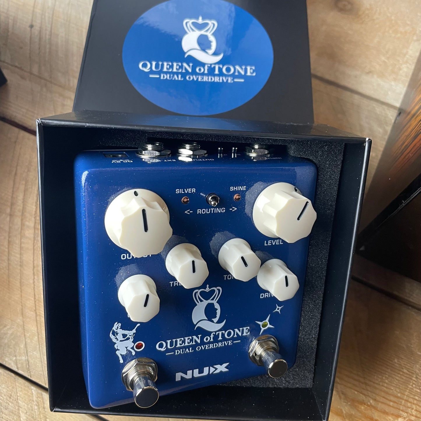 NuX NDO-6 Queen of Tone Dual Overdrive 2022 - Present - Blue