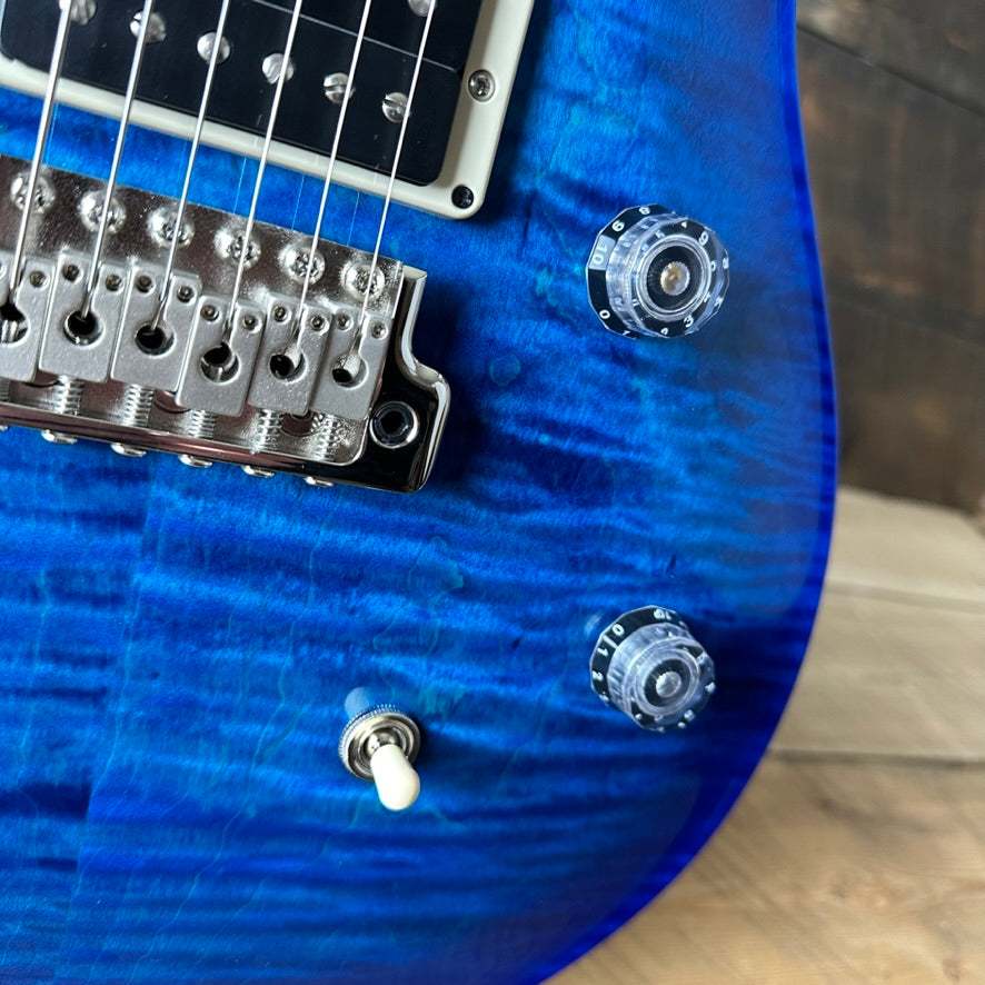 Used PRS CE 24 Custom Color - Blue Matteo Wrap 335856