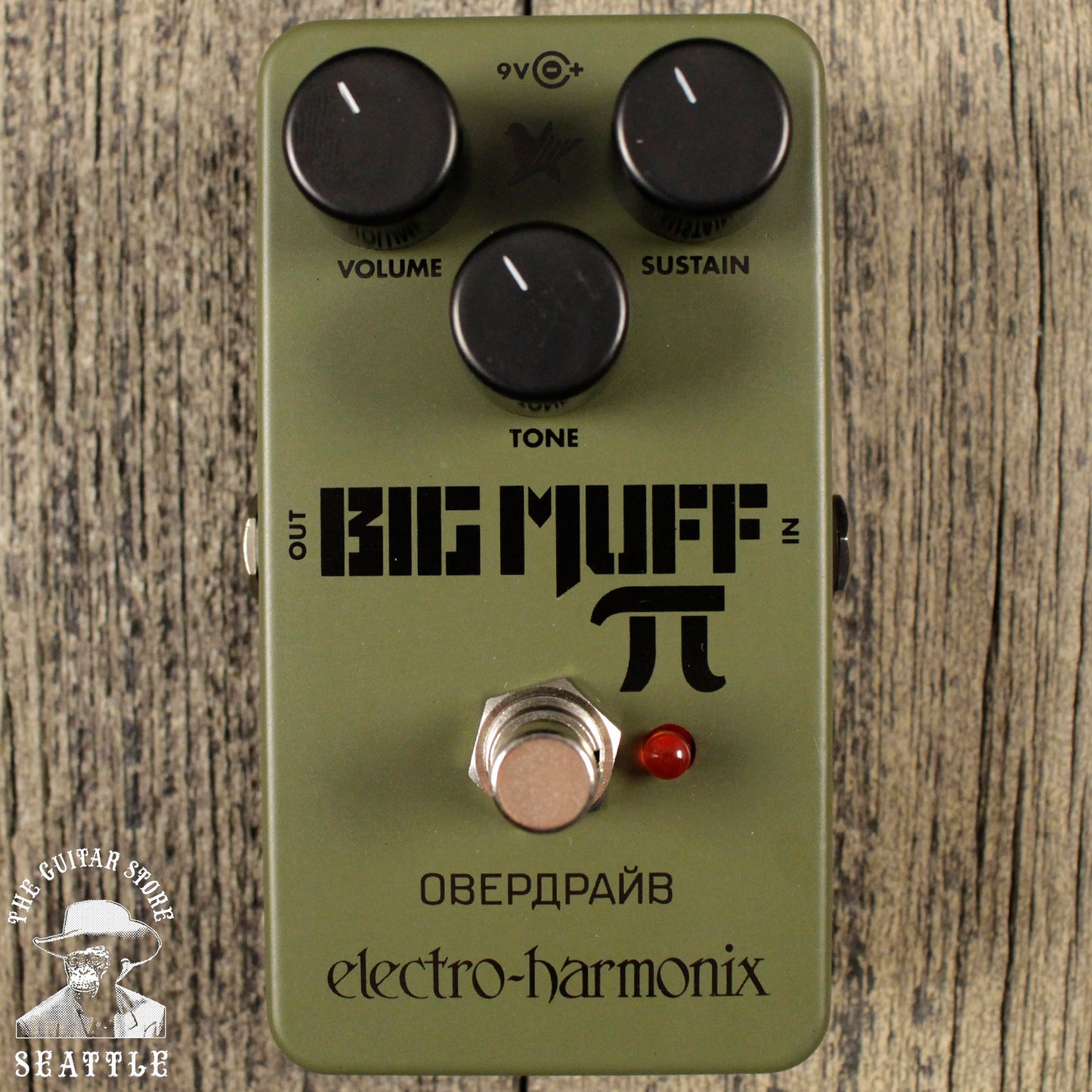 Electro-Harmonix Nano Green Russian Big Muff Pi Distortion Pedal