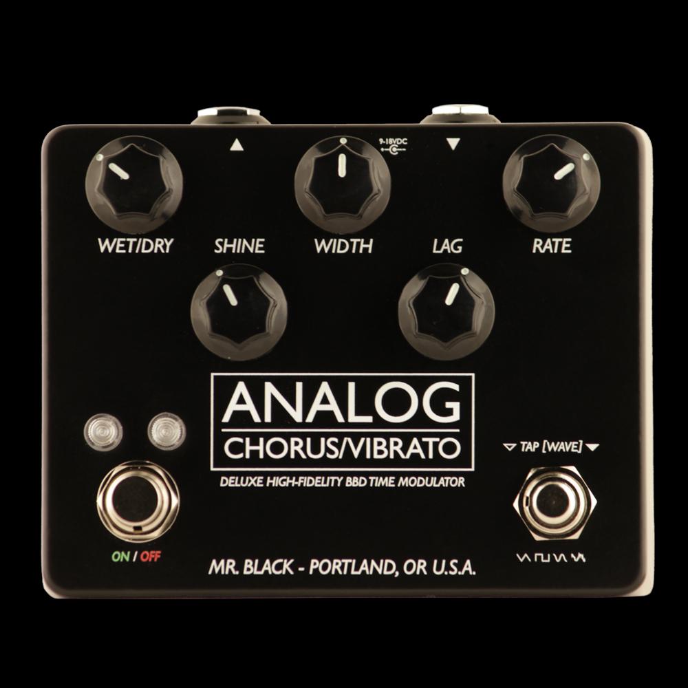 Mr. Black Analog Chorus Vibrato Deluxe Pedal